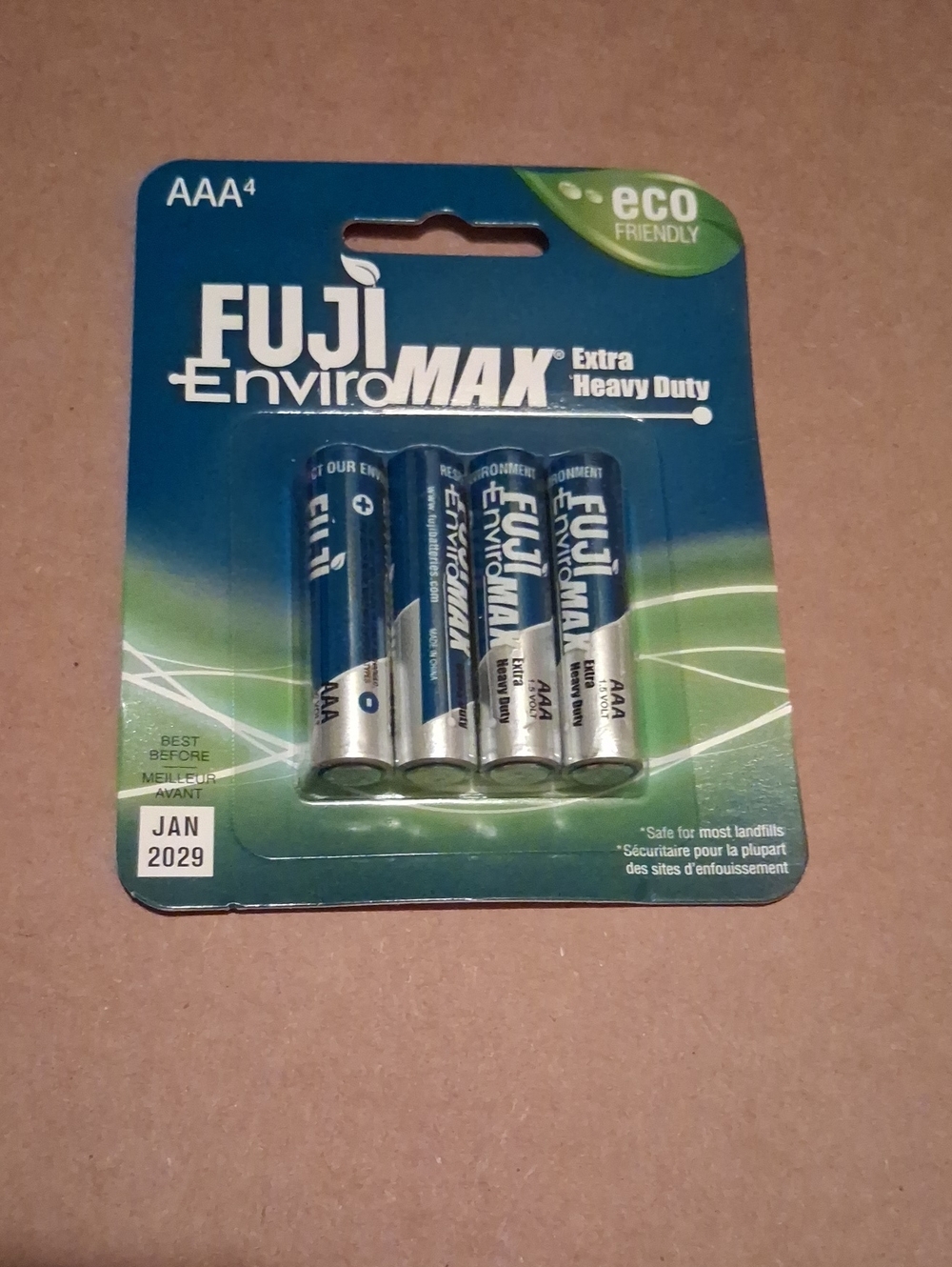 Aaa Fuji 4 Pack Nwt Sealed Eco Friendly